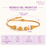 Pulsera Alba Dorado