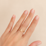Anillo Noche Brillo Oro