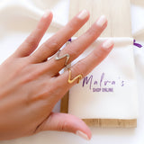 Anillo Onda oro
