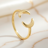 Anillo Lunas Oro
