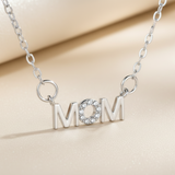 Collar MOM Plata