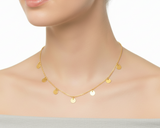 Collar Monedas Oro