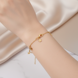 Pulsera Estrellas Oro