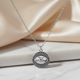 Collar Ojo Plata