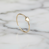 Anillo Mini Corazón Oro