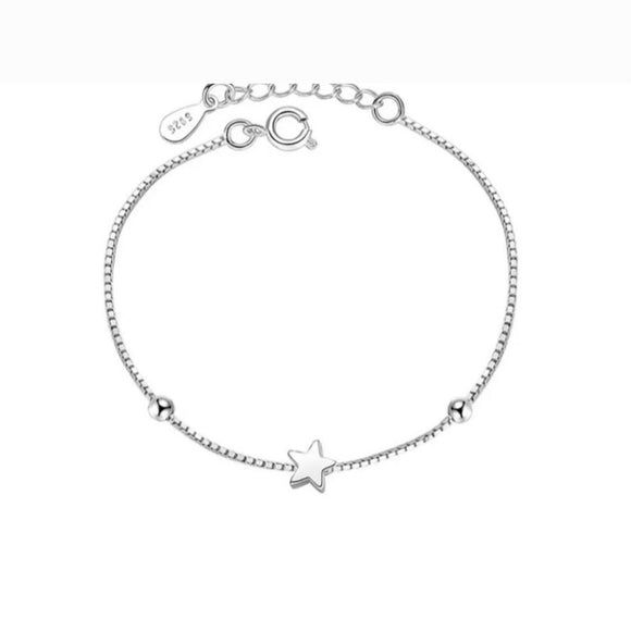 Pulsera Estrella Plata