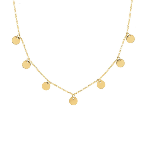 Collar Monedas Oro