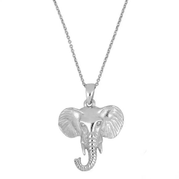 Collar Elefante Plata